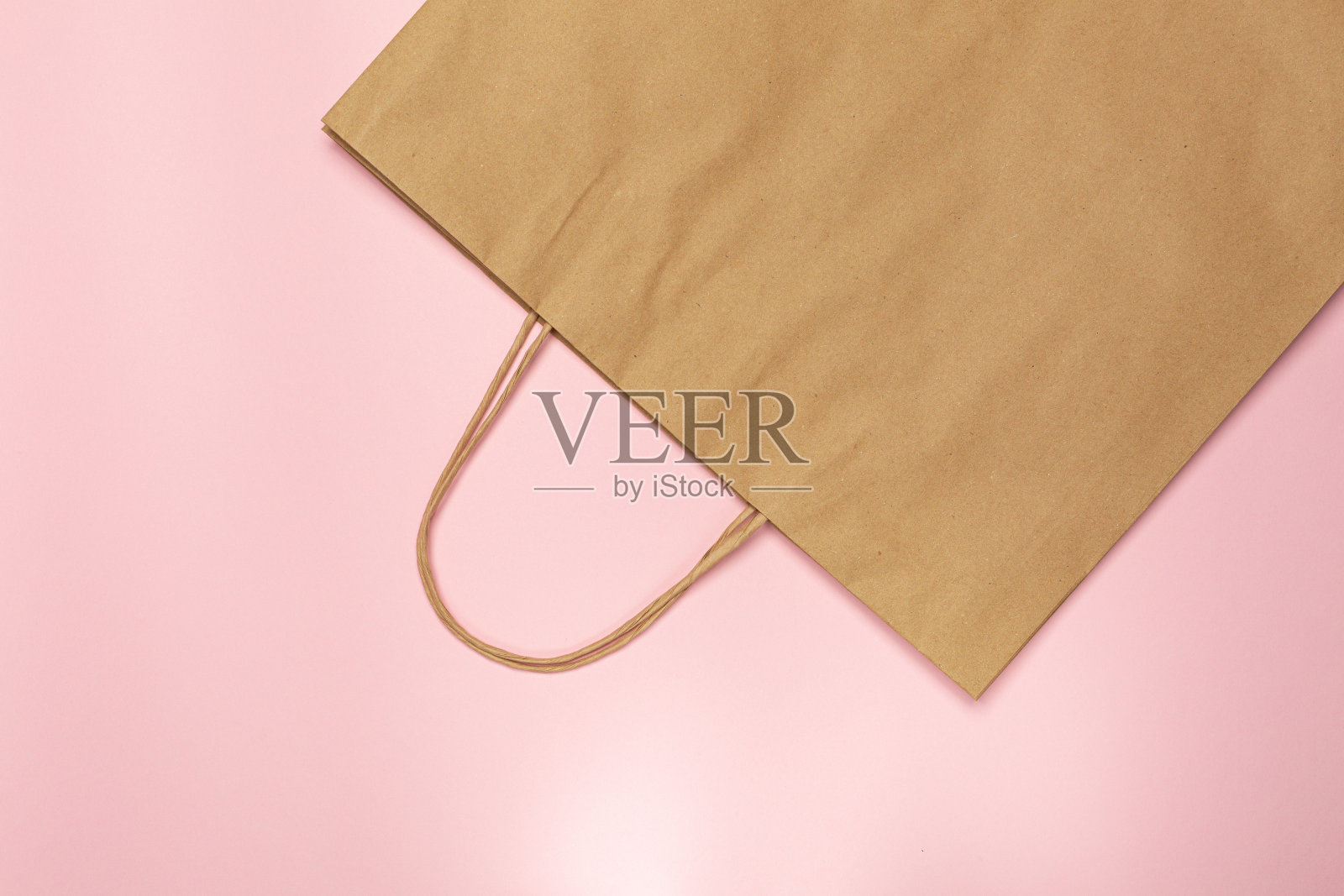 包装模板模型上的创意粉色纹理照片摄影图片