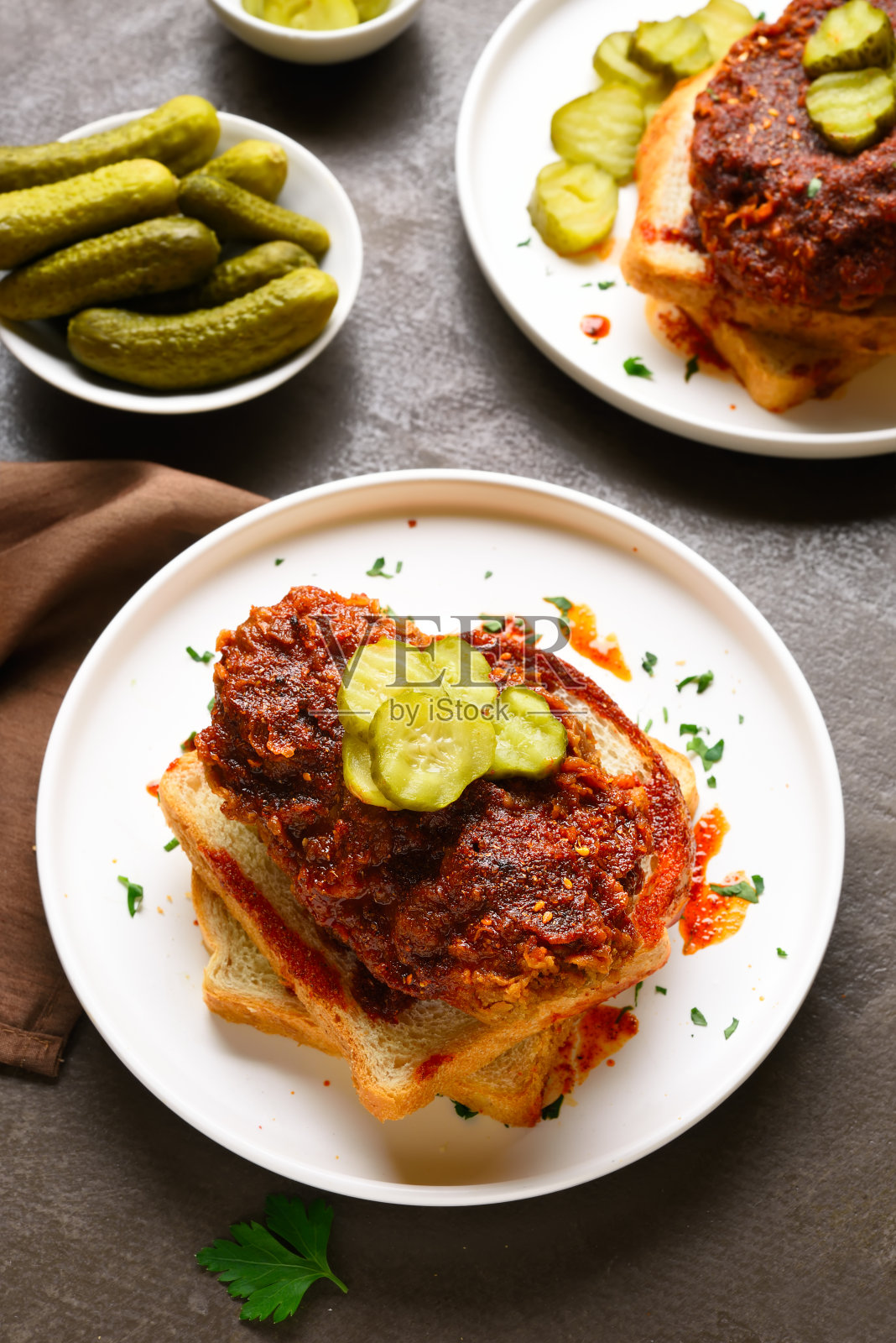 纳什维尔式辣鸡照片摄影图片