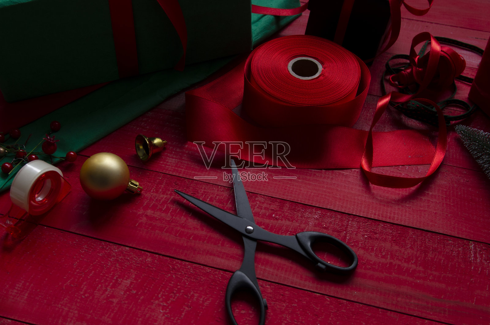 圣诞礼物照片摄影图片