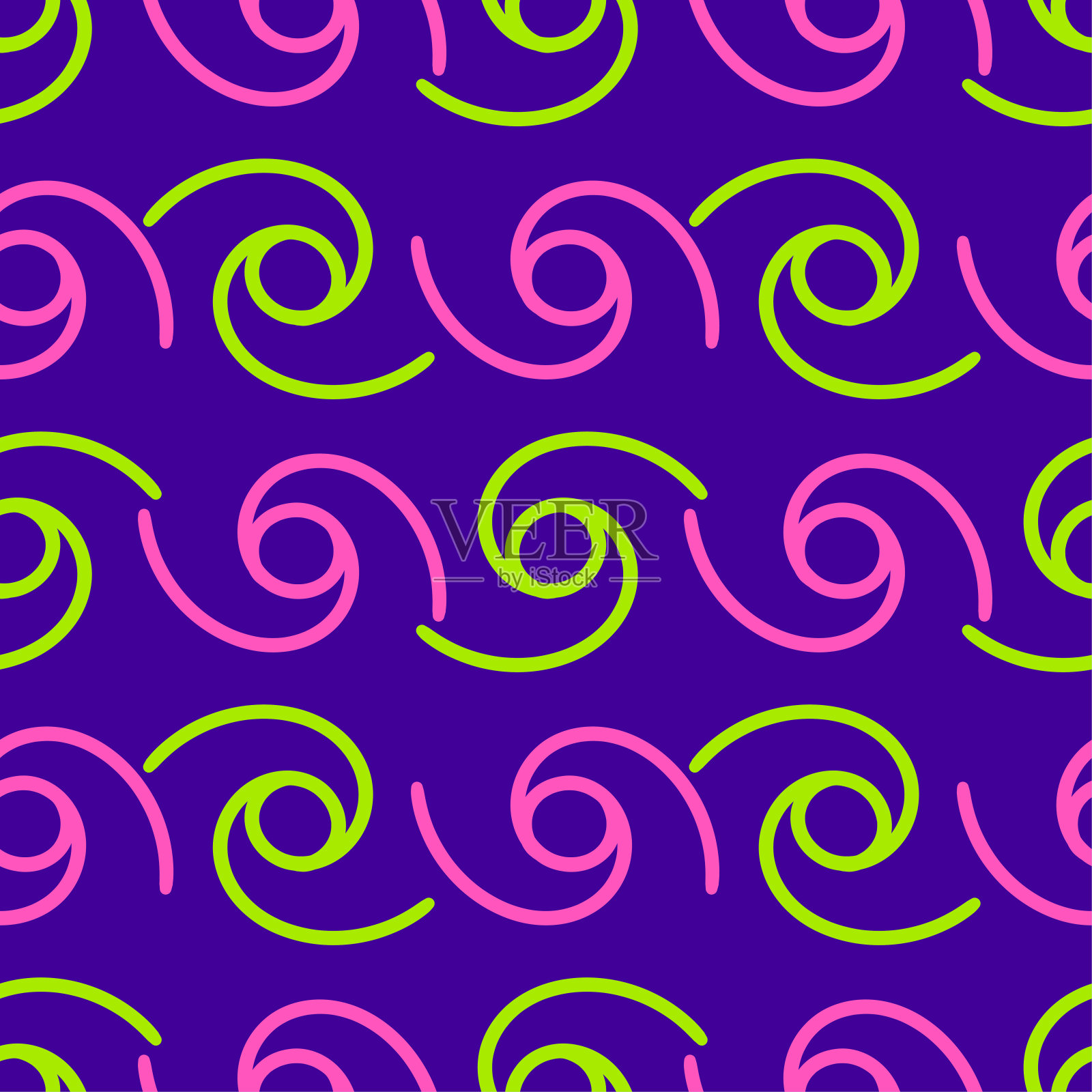 重复图案背景插画图片素材