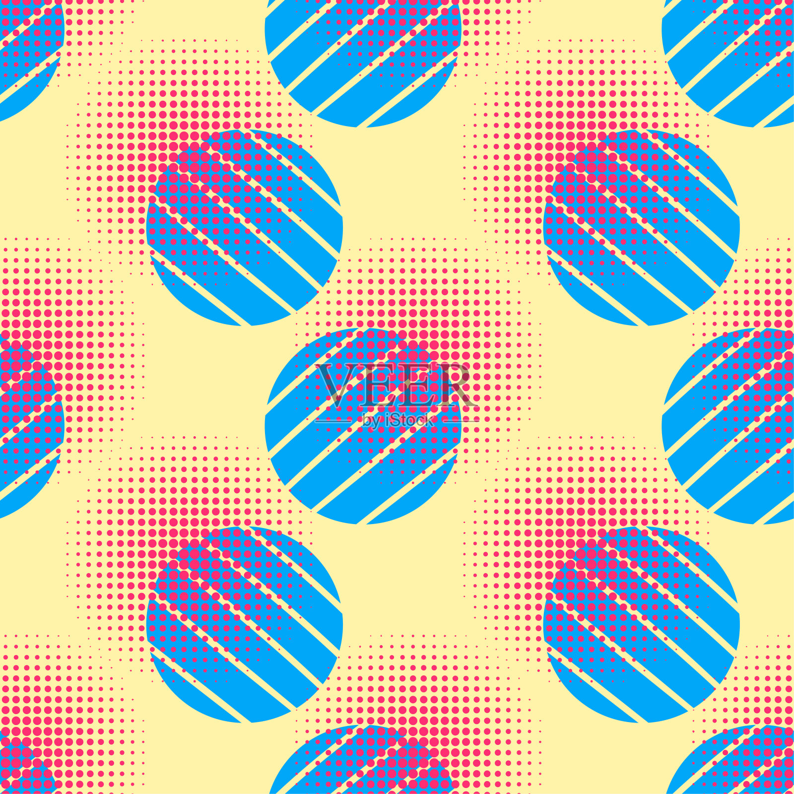 重复模式的背景插画图片素材