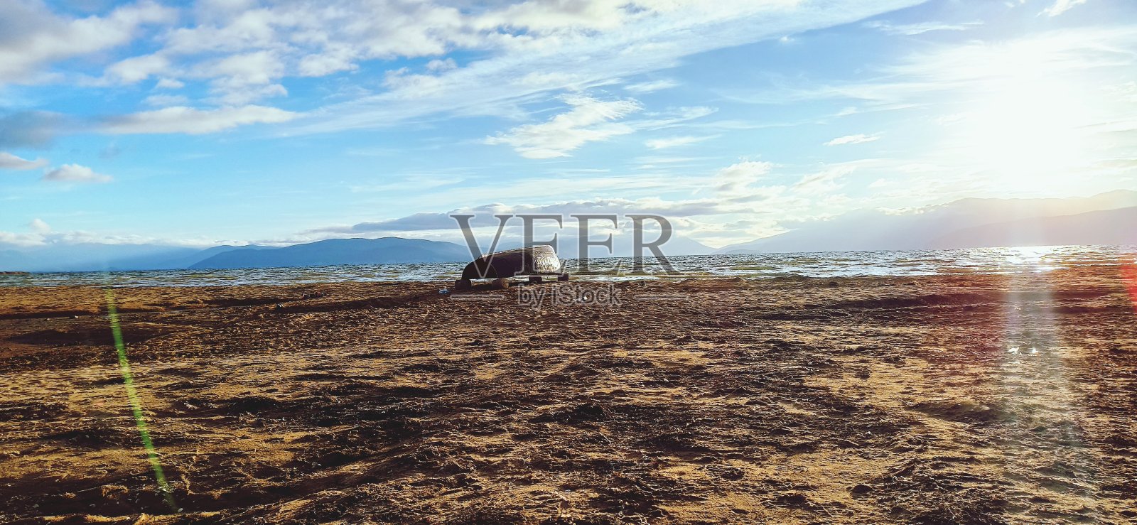 马其顿的普雷斯帕湖照片摄影图片