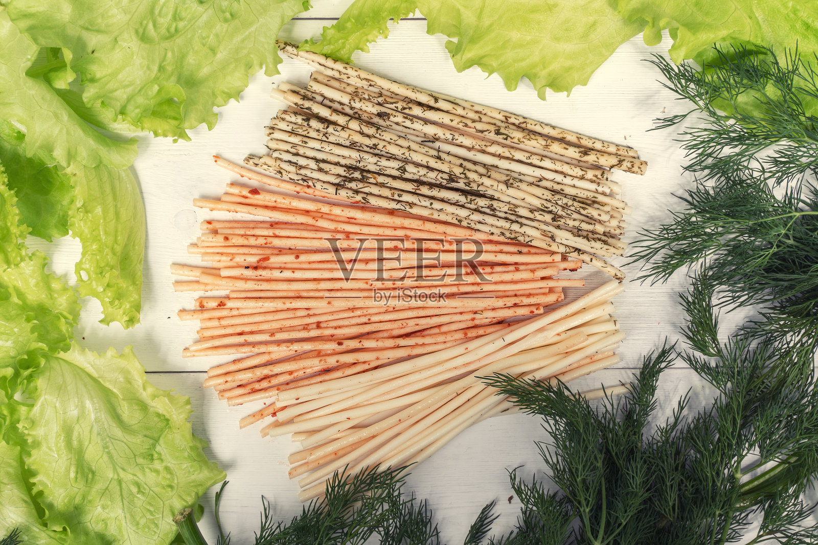 一套芝士和绿色蔬菜照片摄影图片