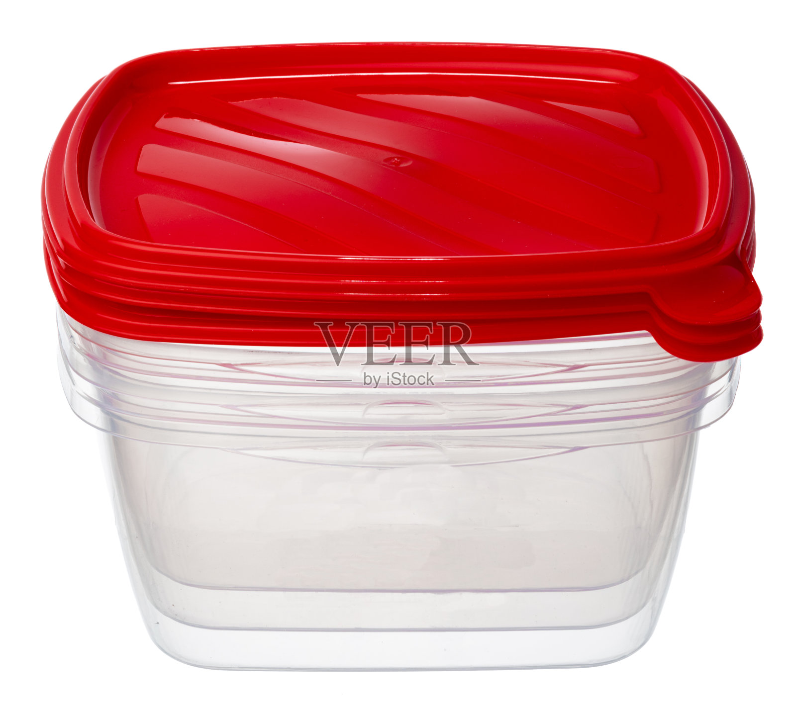 塑料储存容器的食物隔离在白色照片摄影图片