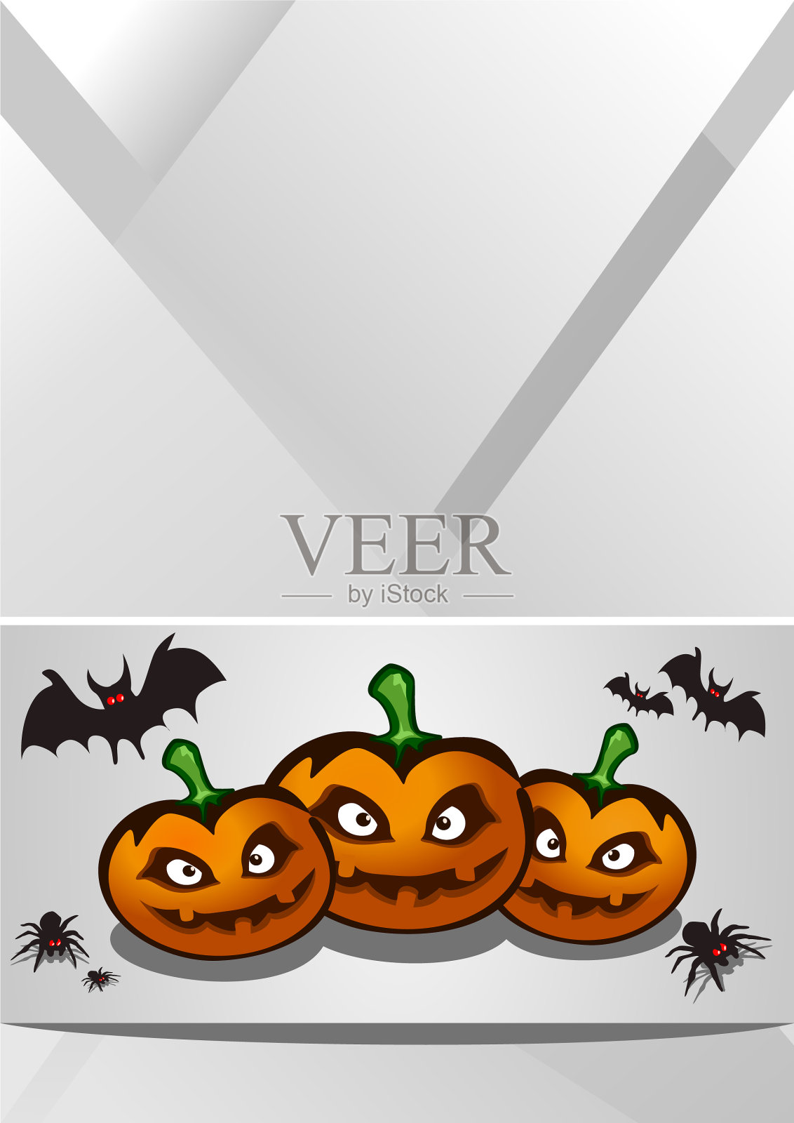 万圣节的背景插画图片素材