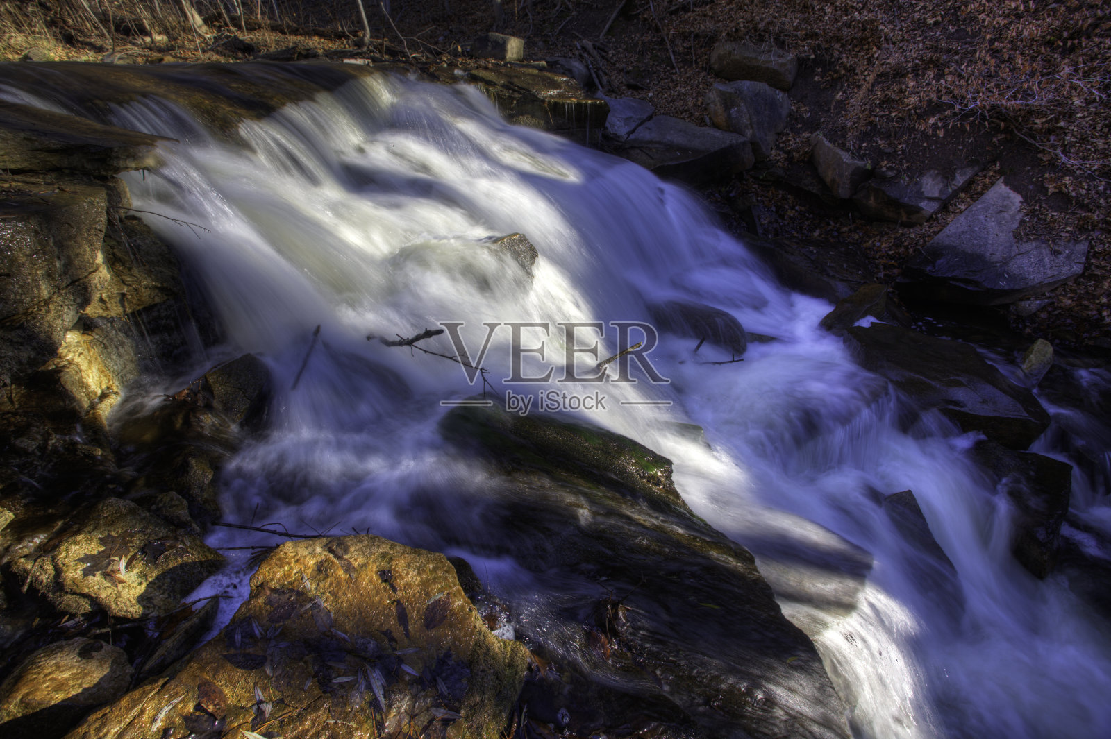 加拿大安大略省基尔布莱德瀑布照片摄影图片