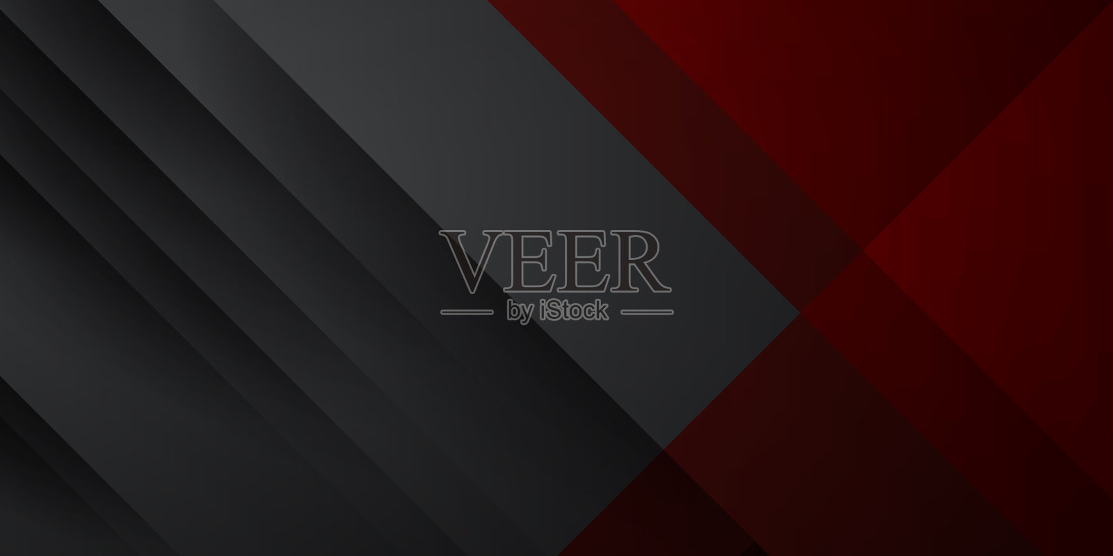 现代企业概念红黑灰对比背景。矢量图形设计插画图片素材