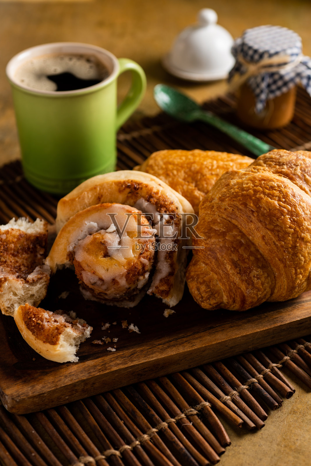 大陆式早餐照片摄影图片