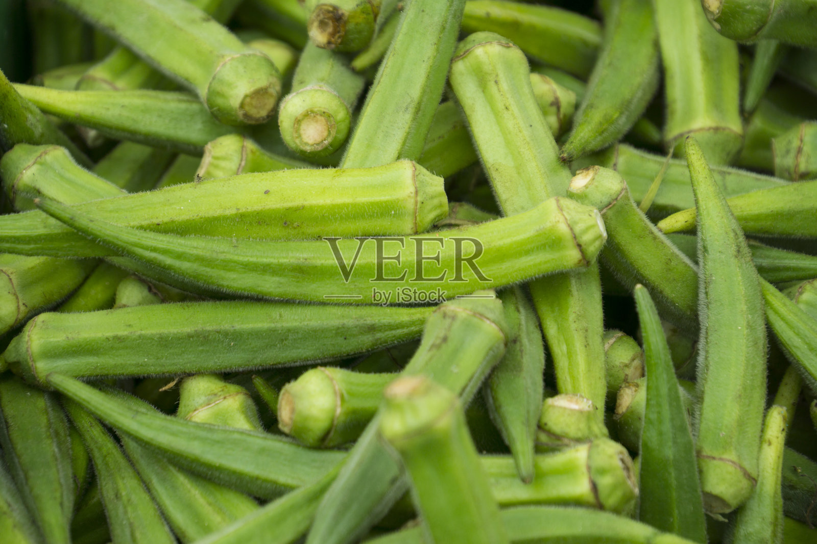 整个生秋葵食物背景照片摄影图片