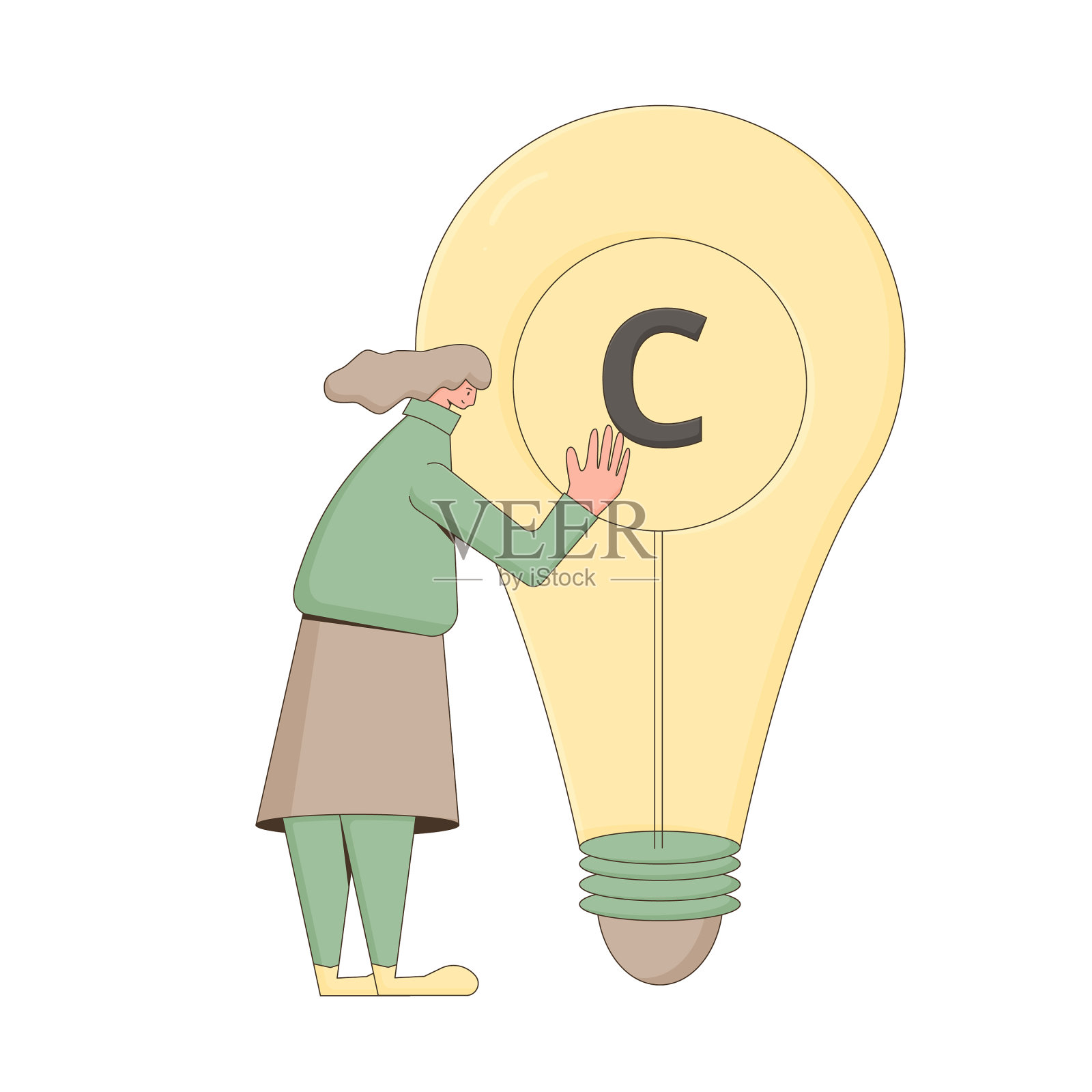 知识产权特征设计元素图片