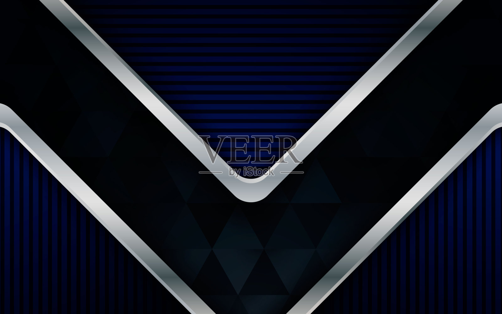 现代背景纹理与银色列表效果插画图片素材