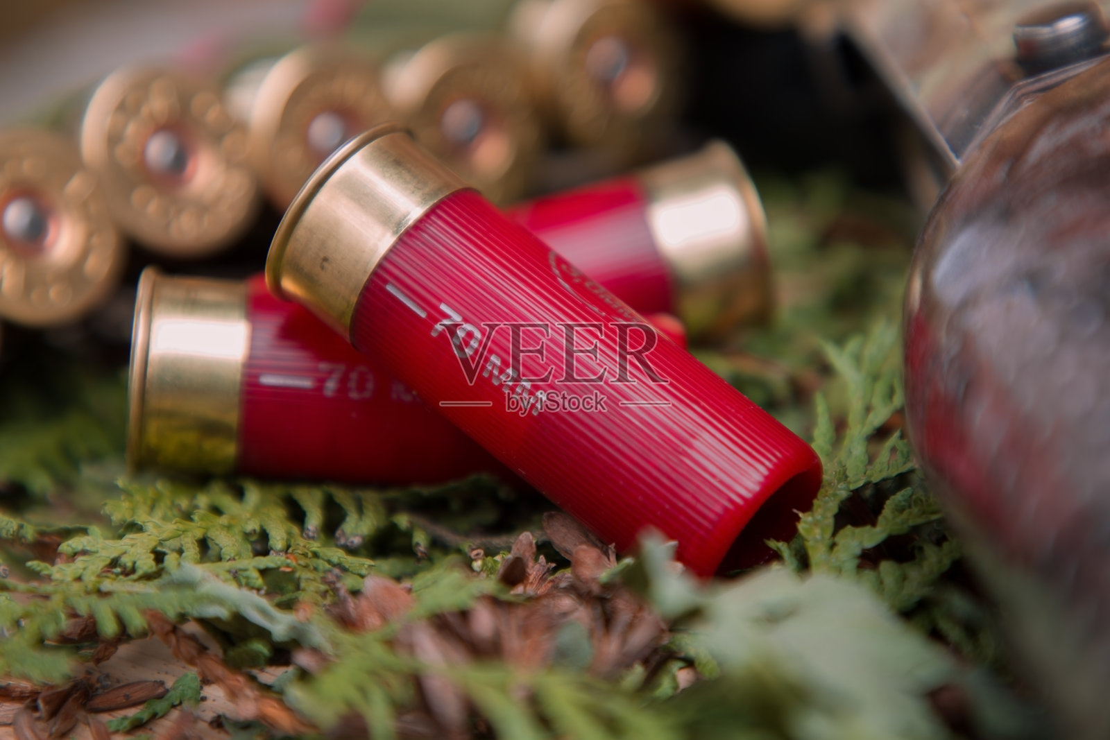 狩猎墨盒特写照片摄影图片