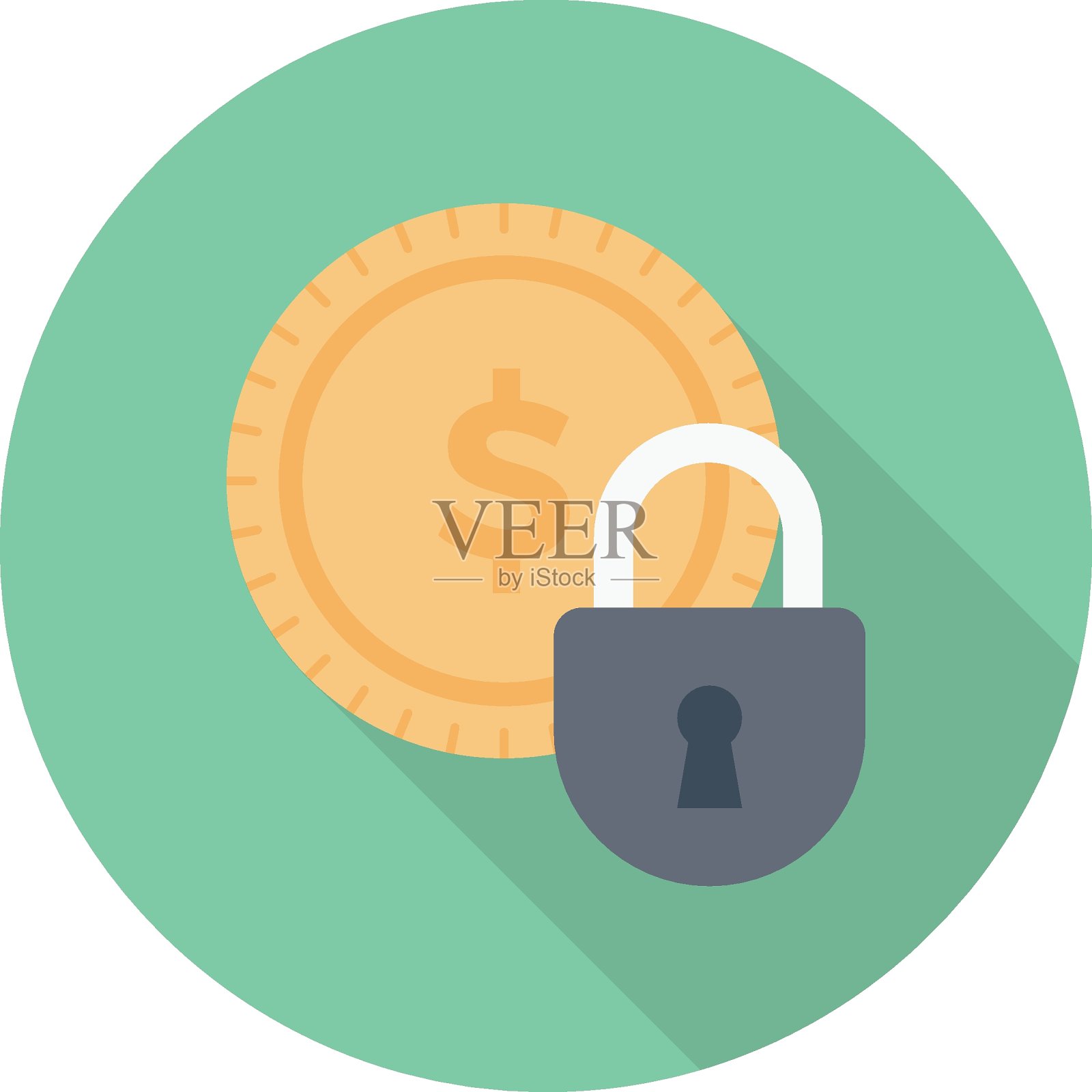 金融插画图片素材