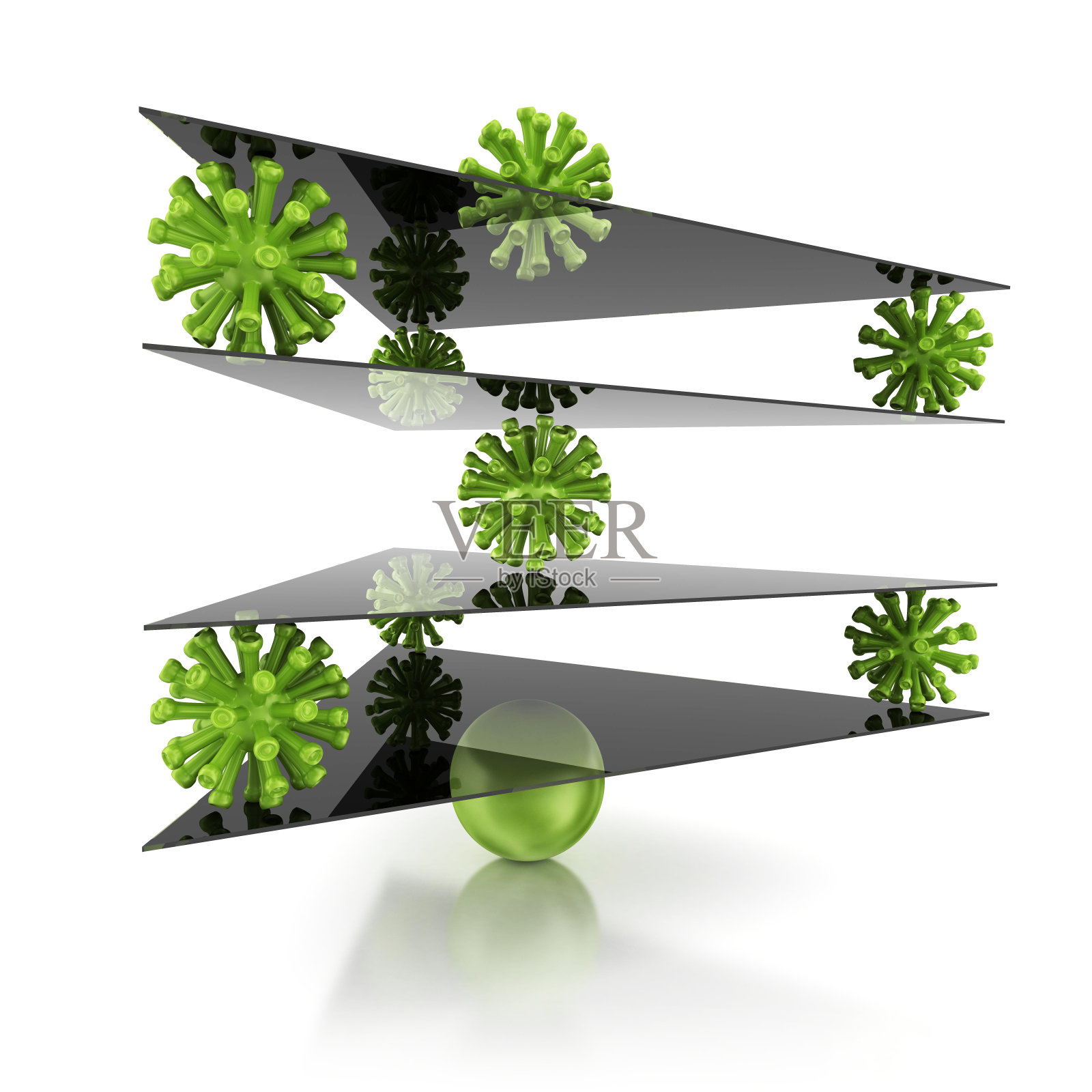 平衡概念-冠状病毒COVID-19照片摄影图片