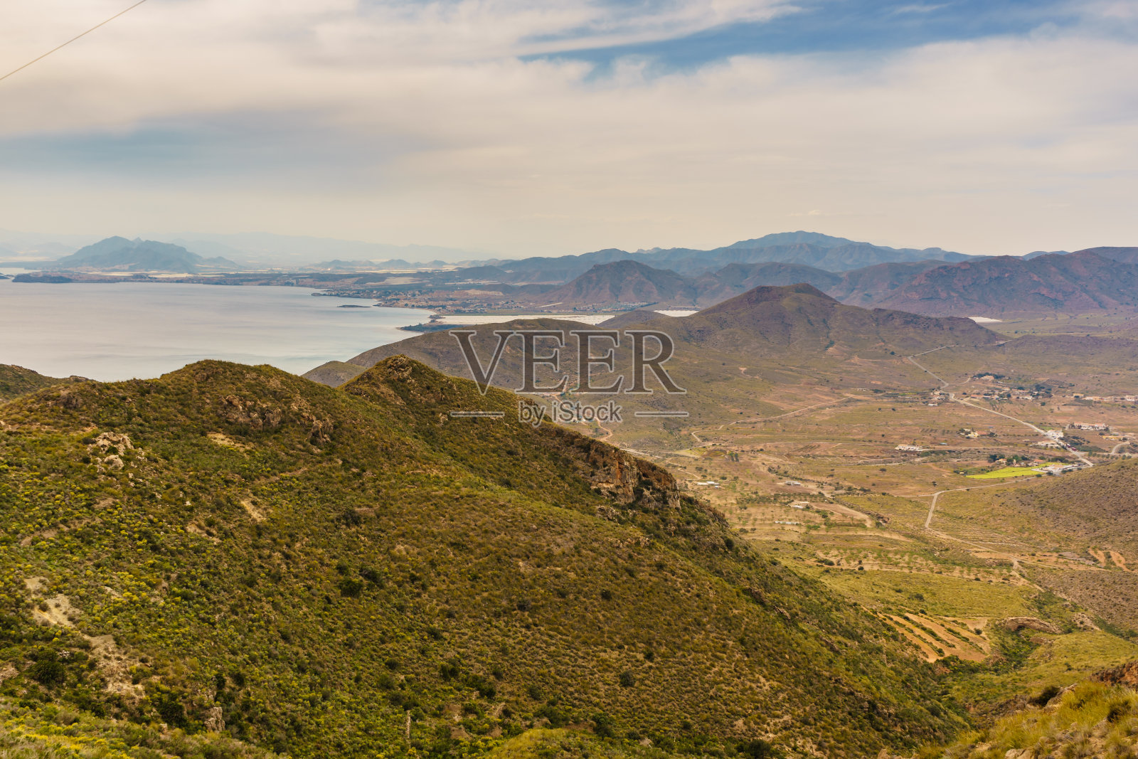 西班牙的海岸景观照片摄影图片