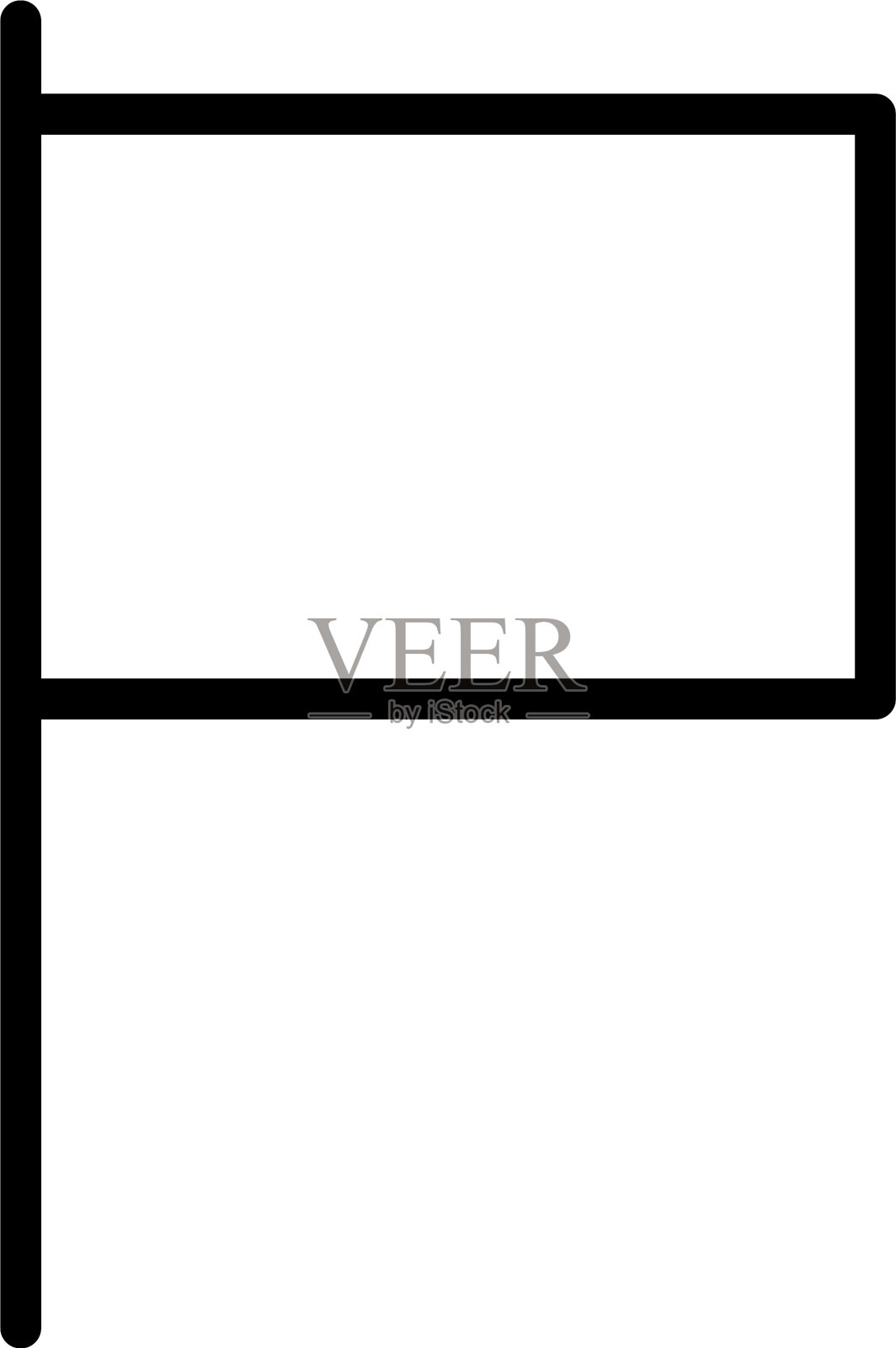 旗绳图标插画图片素材