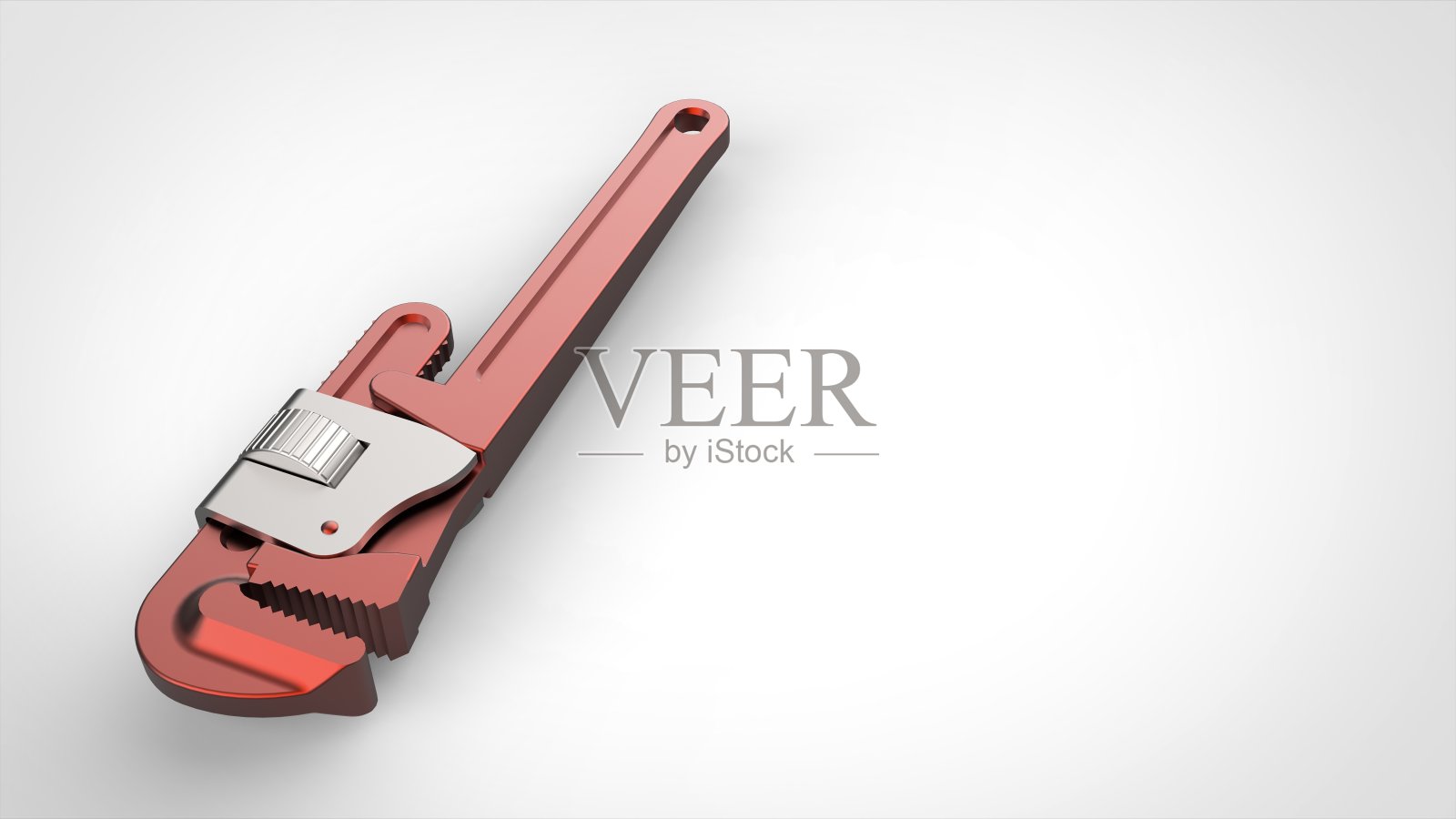 管钳左3d渲染。jpg照片摄影图片