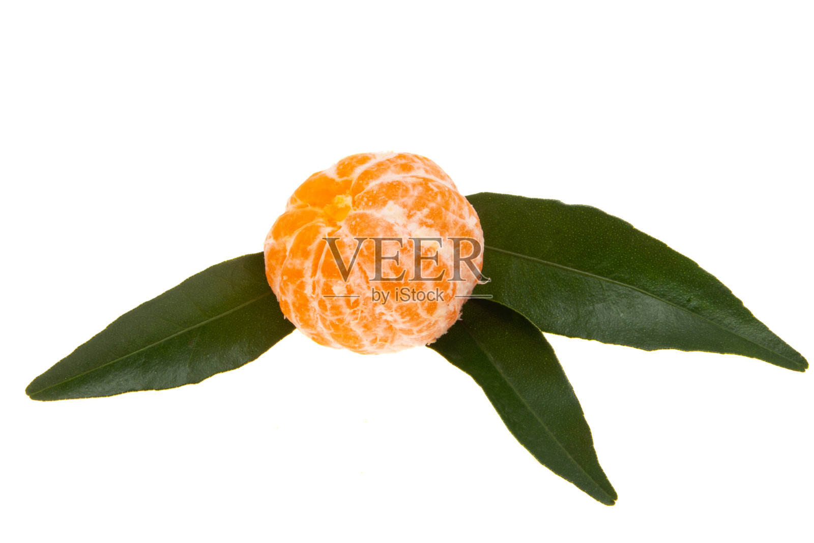 叶子分离的橘子照片摄影图片