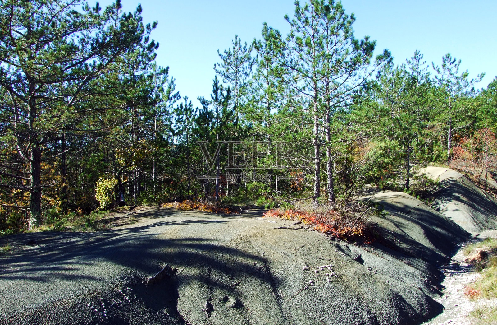 克罗地亚布泽特的伊斯特里亚半岛的初秋风景(Rana jesen i pejzazi u unutrašnjosti poluotoka Istre - Buzet, Hrvatska)照片摄影图片