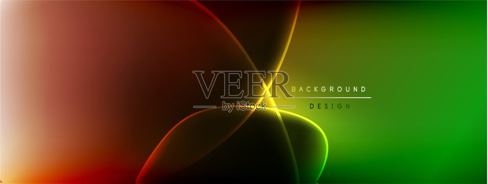 摘要背景-液体气泡的形状插画图片素材