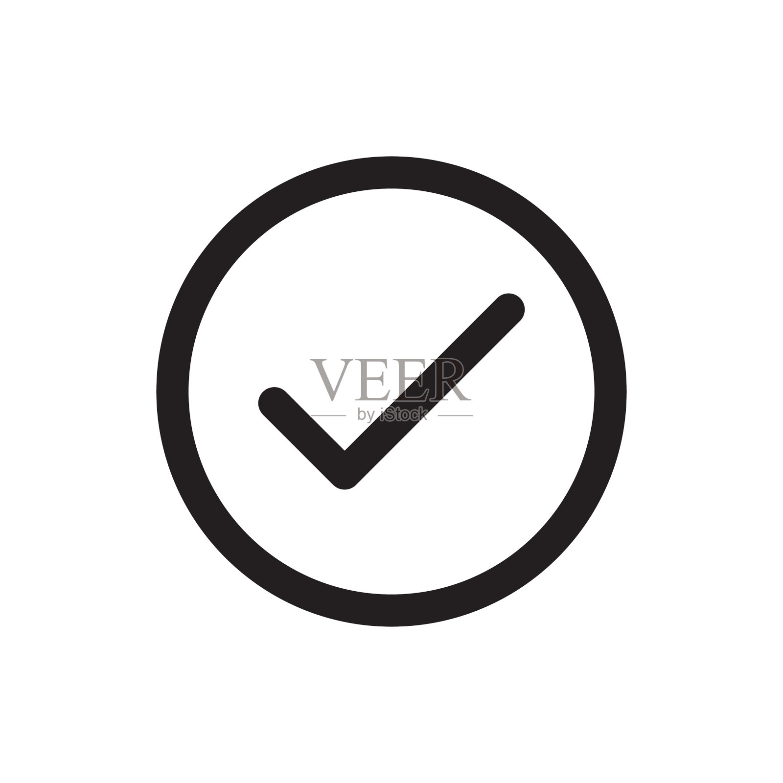 检查图标检查标记标记图标素材