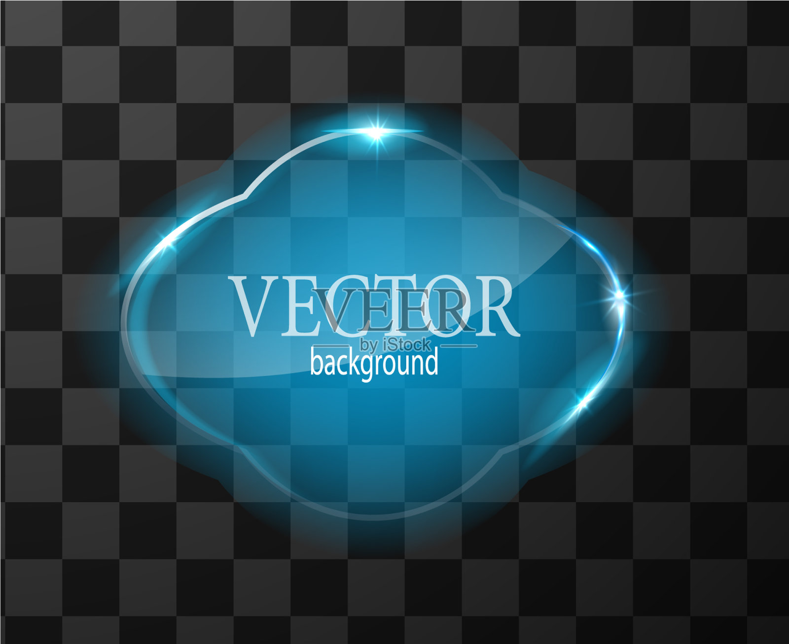 玻璃按钮平面易于编辑插画图片素材