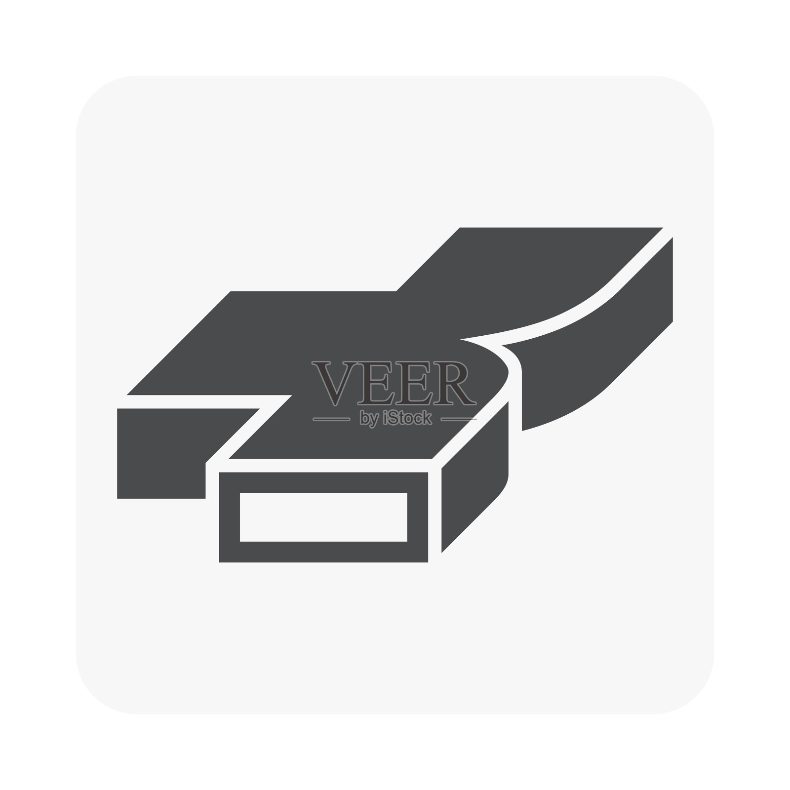 暖通空调系统风管管道图标图标素材