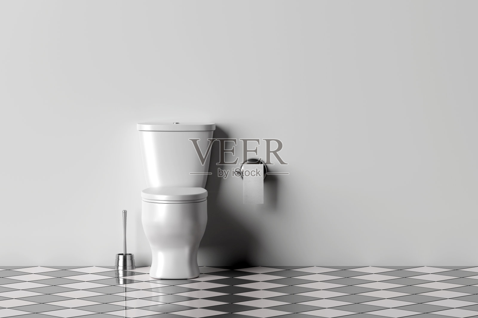 3 d白色卫生间照片摄影图片