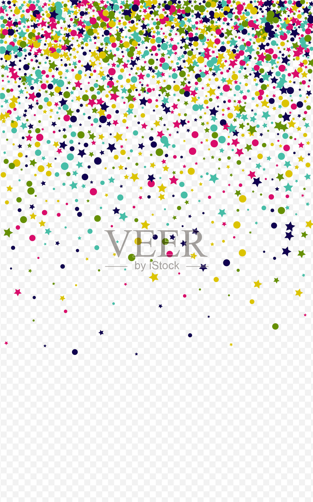 绿色圆形透明的背景飞行插画图片素材