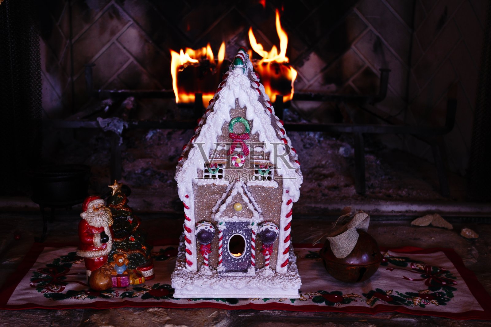 姜饼屋照片摄影图片