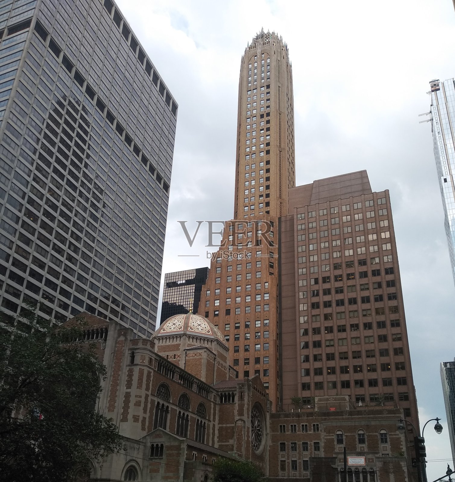 纽约的高楼大厦照片摄影图片