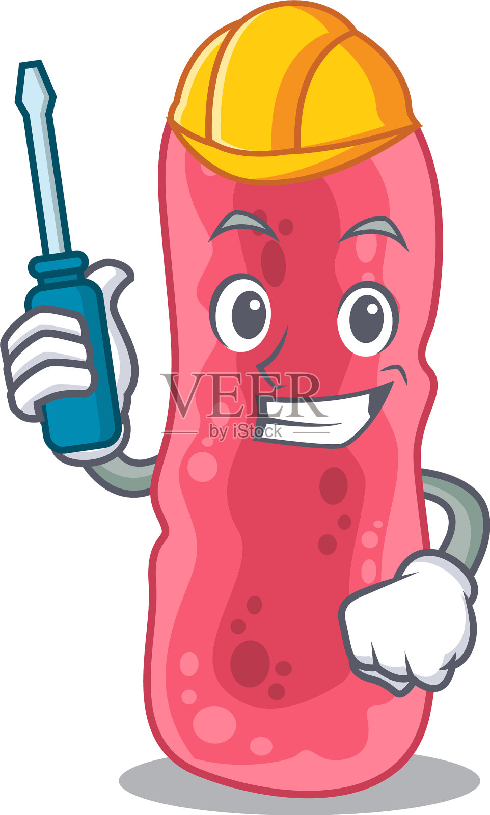 卡通人物志贺氏杆菌sonnei曾担任插画图片素材