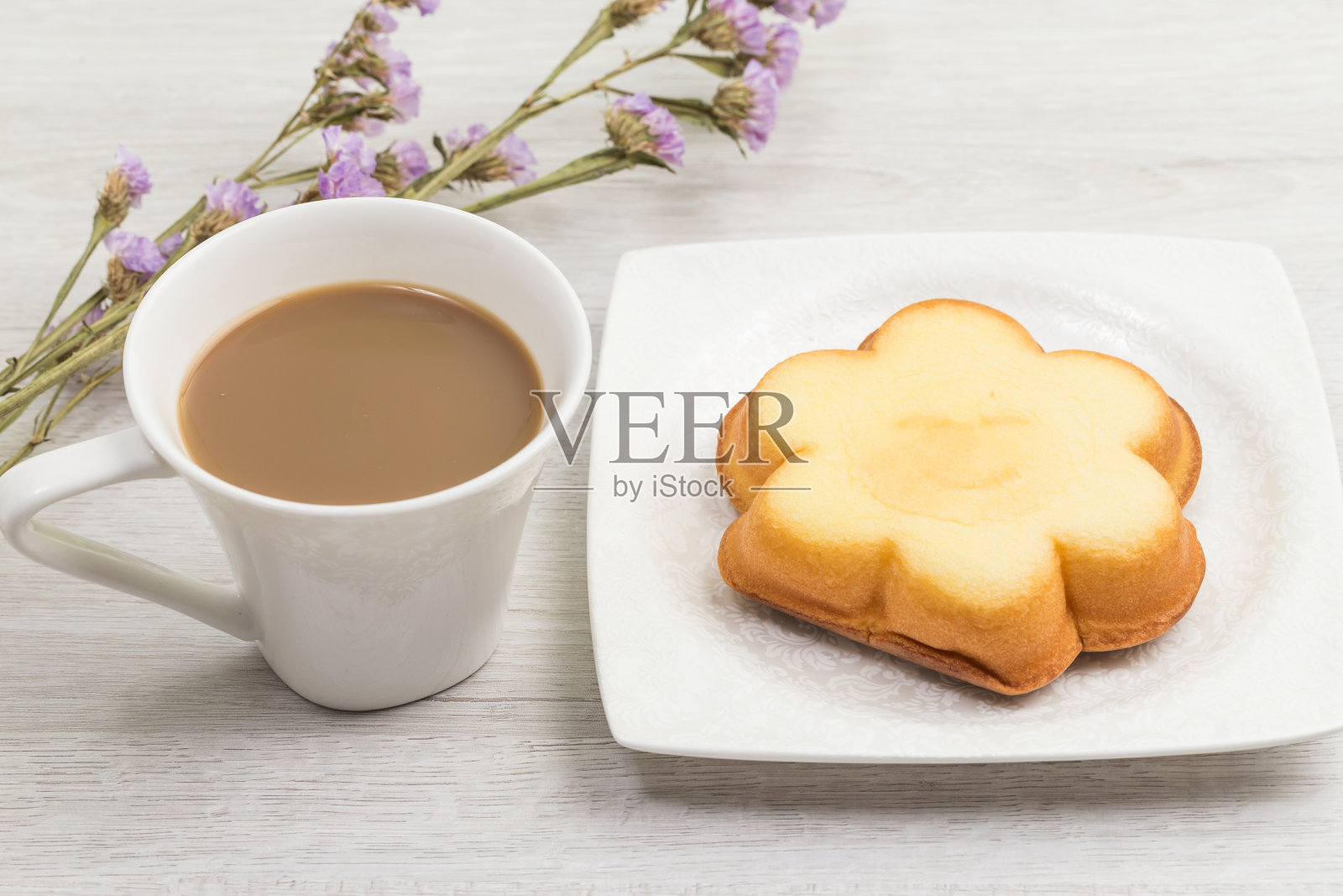 咖啡和甜点照片摄影图片