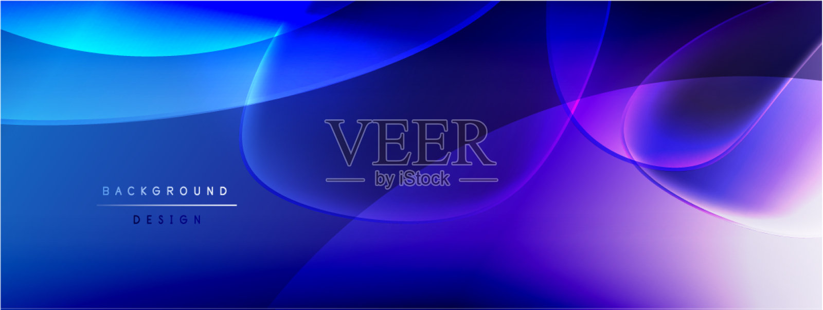 摘要背景-液体气泡的形状插画图片素材