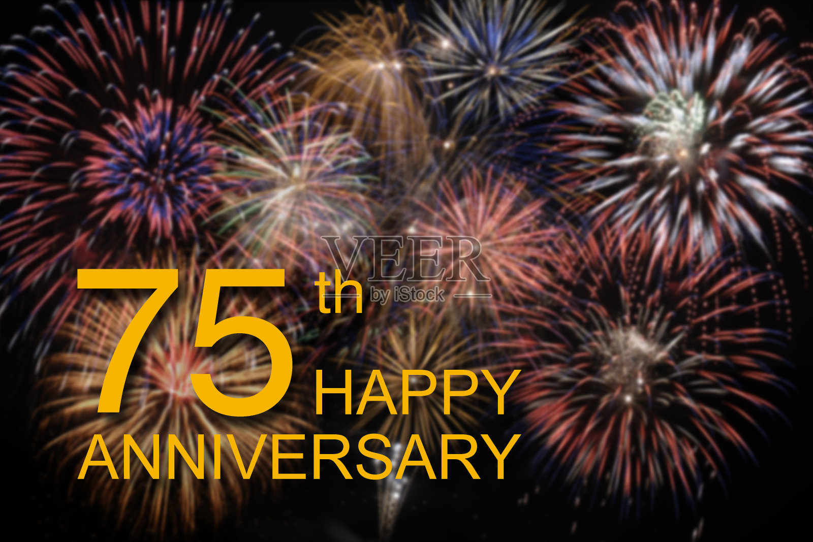 祝贺75周年庆典和纪念日照片摄影图片