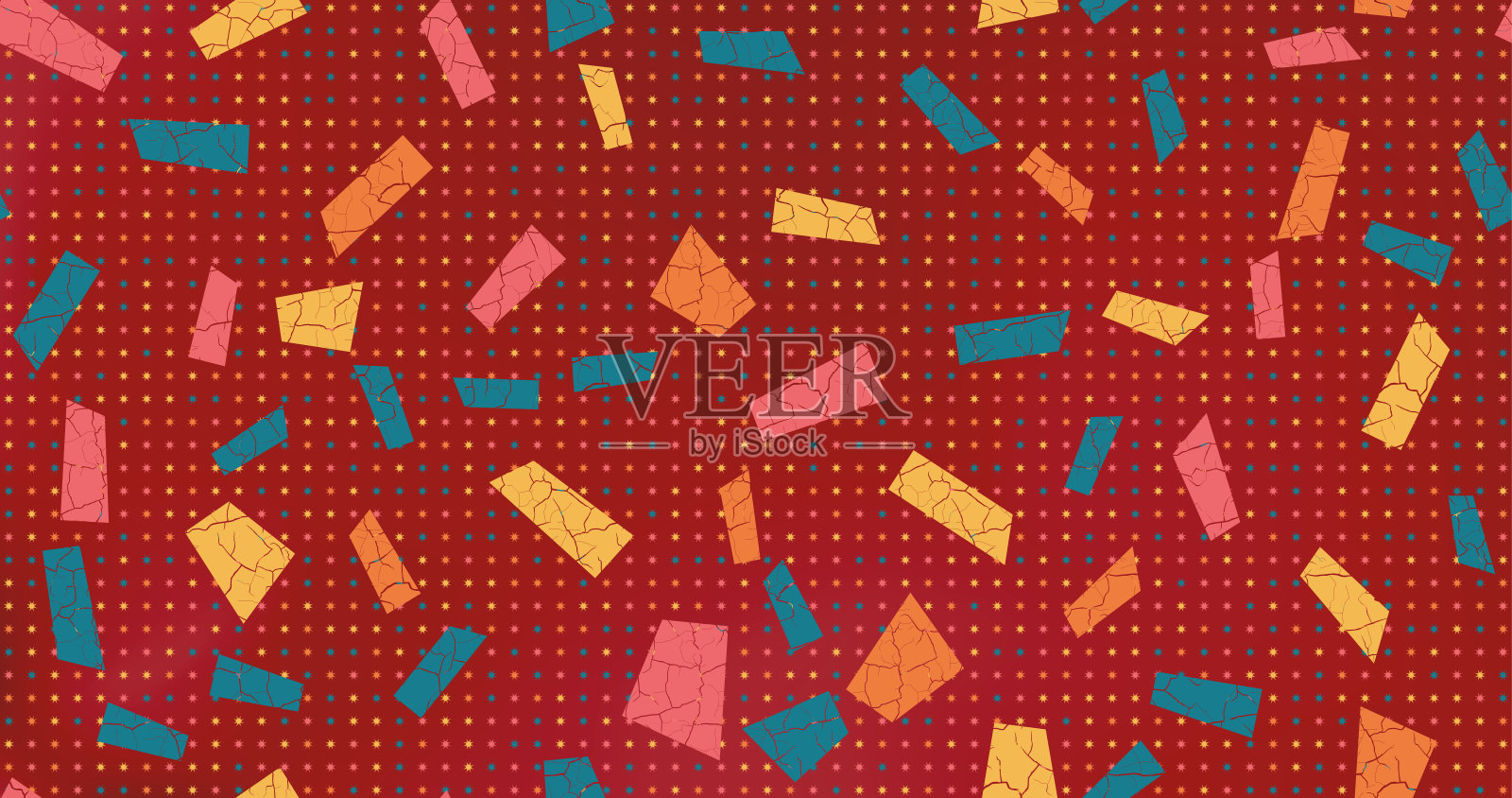 圣诞壁纸卡通儿童风格插画图片素材