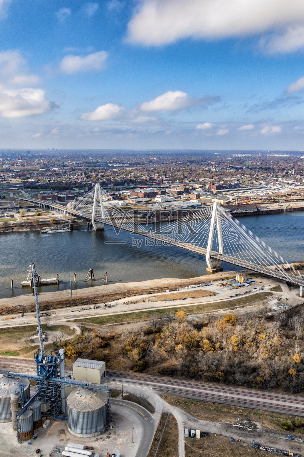 密西西比河大桥照片摄影图片