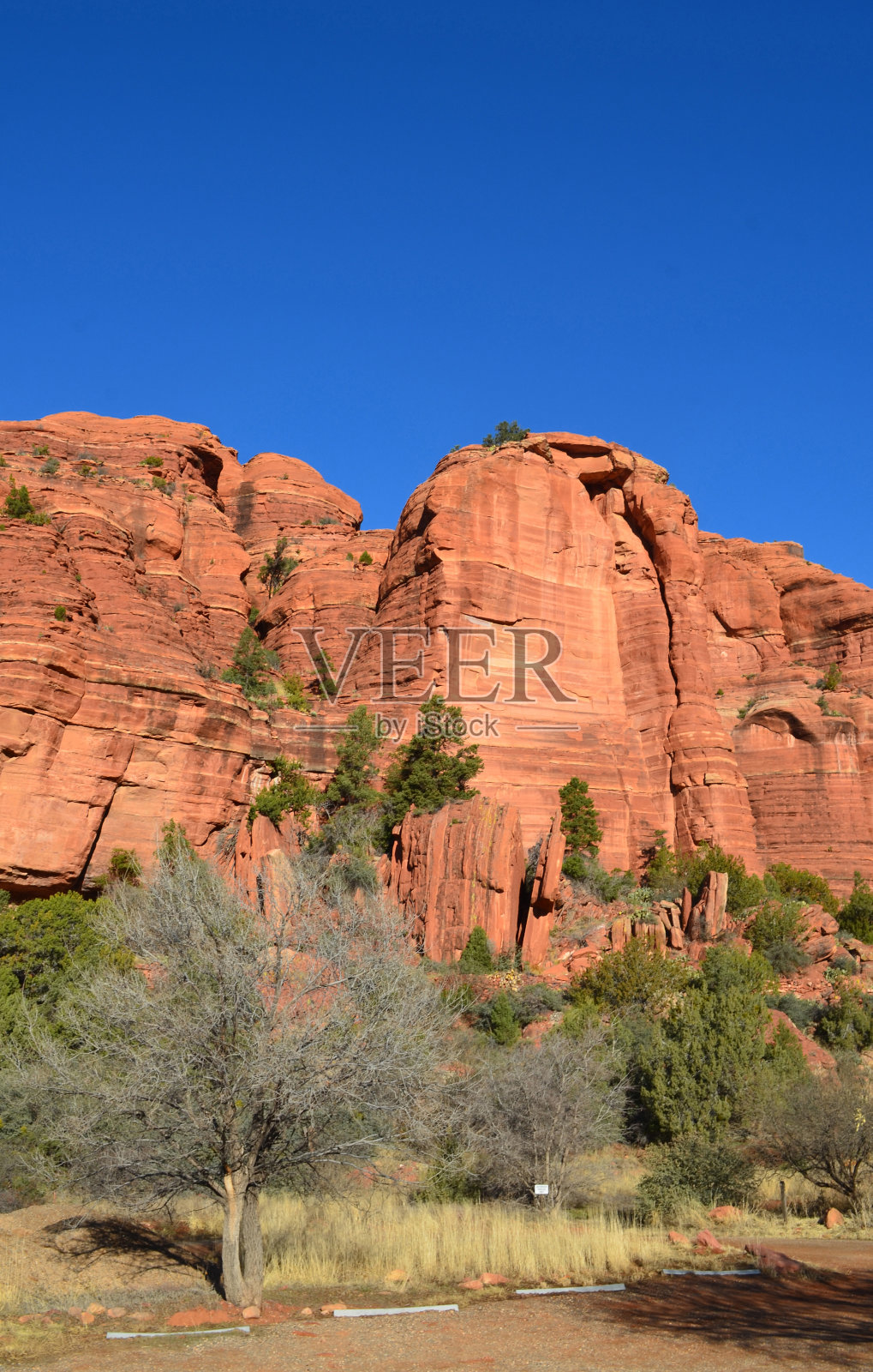 亚利桑那州塞多纳令人惊叹的红岩景观照片摄影图片