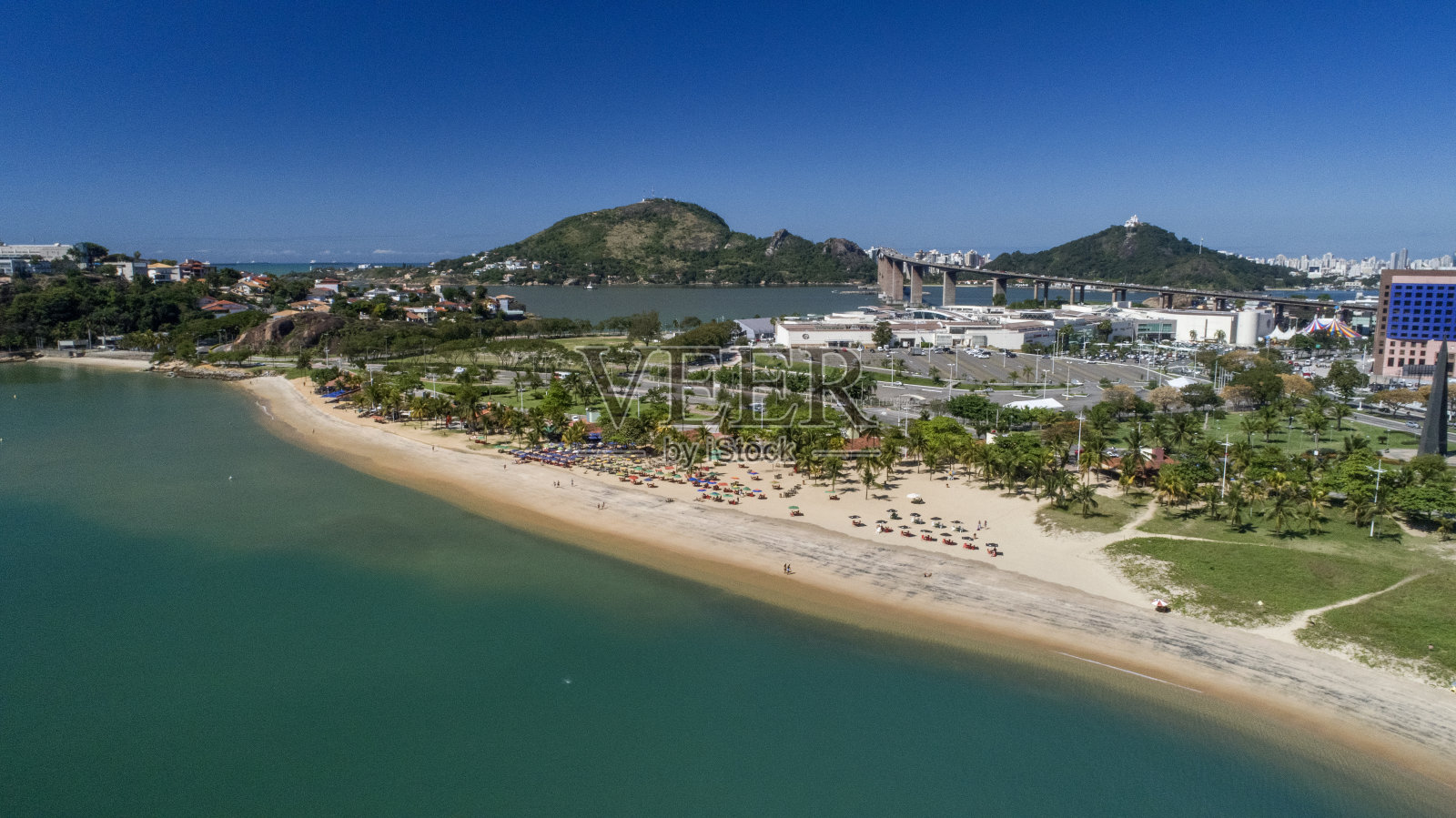 维多利亚的Jurema海滩摄影,圣埃斯皮里托。照片摄影图片