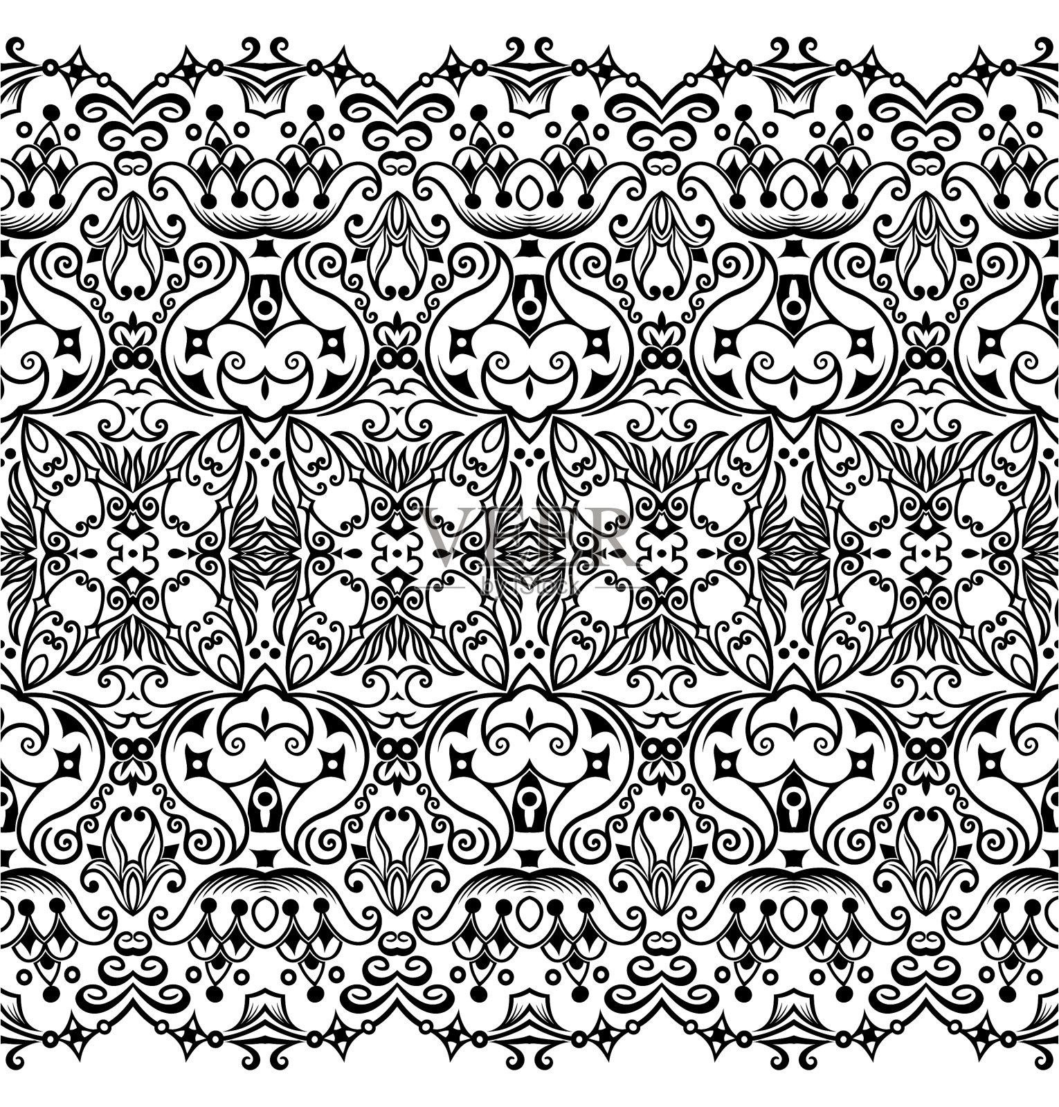 民族自然观赏背景插画图片素材