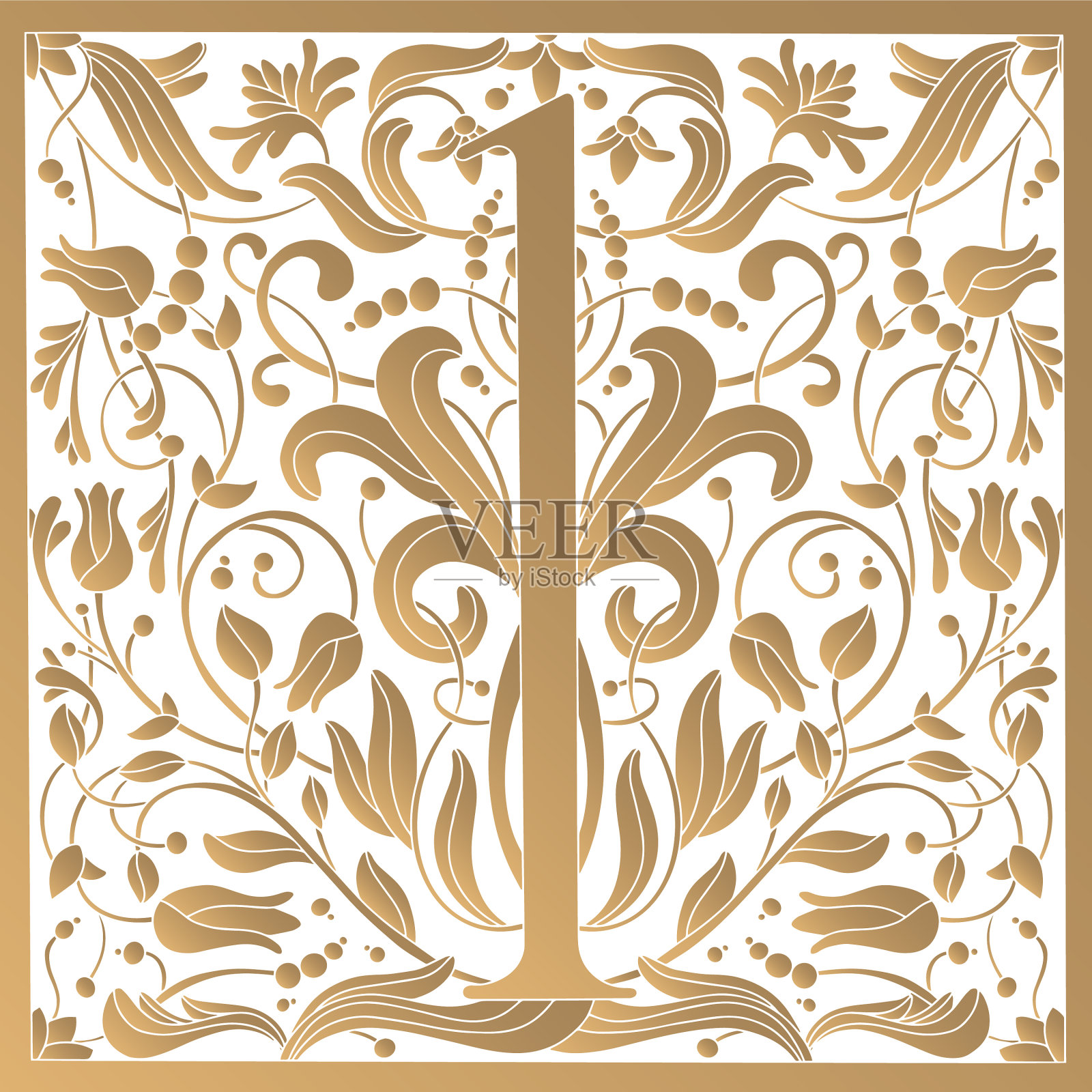 复古复古的雕刻风格插画图片素材