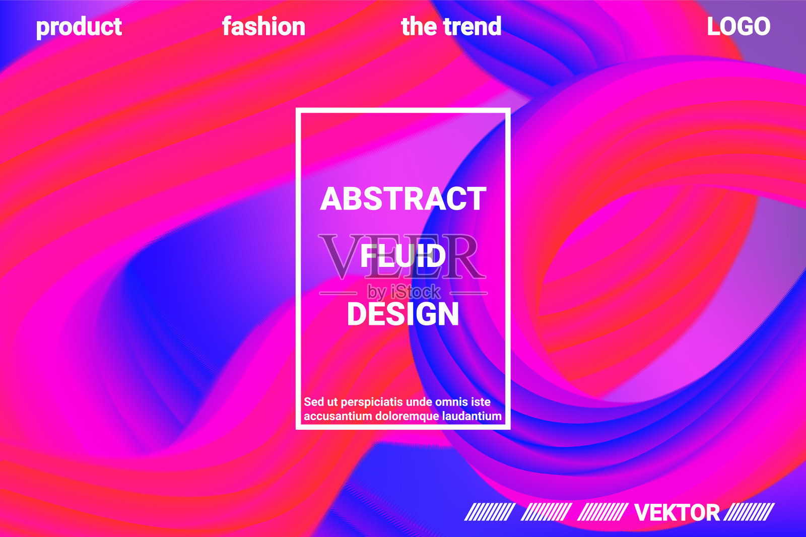 抽象液体流体颜色形状插画图片素材