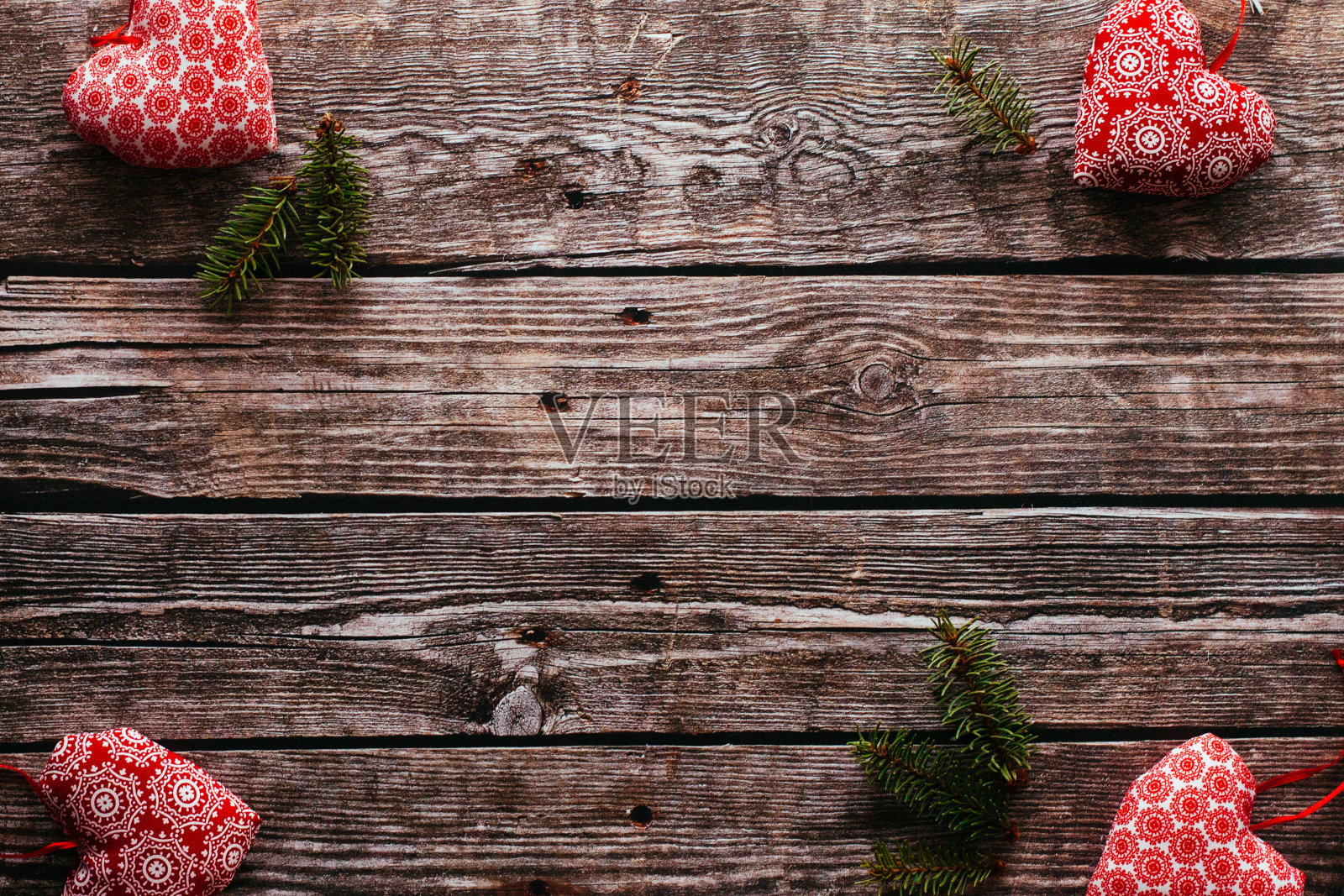 圣诞节的背景。圣诞树等装饰品照片摄影图片