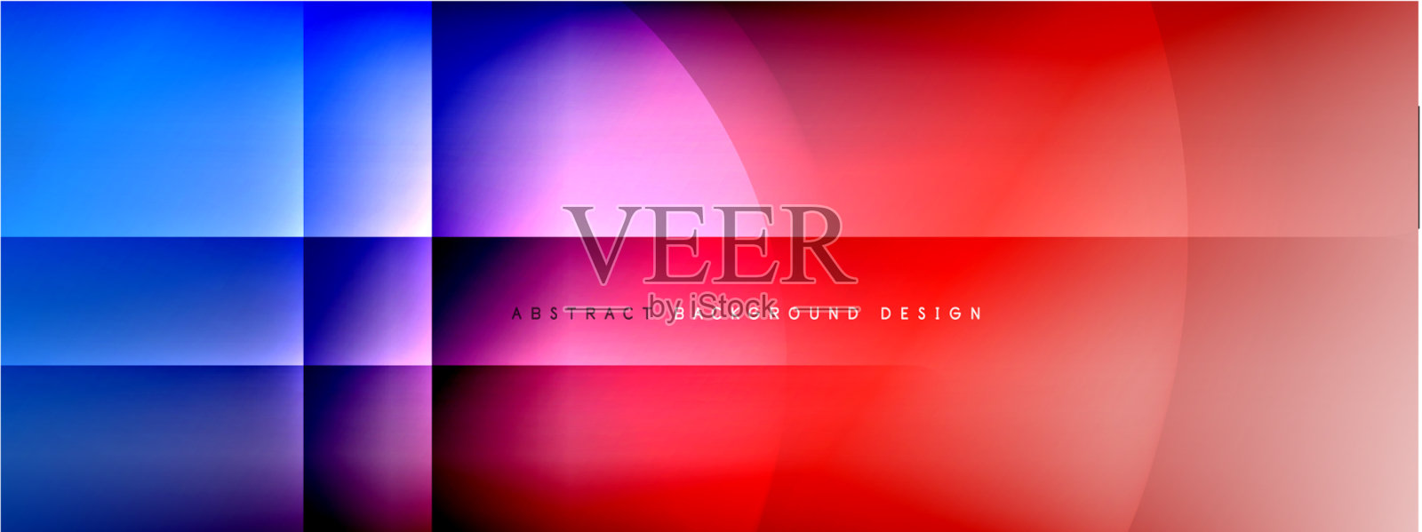 抽象背景-圆和十字上插画图片素材