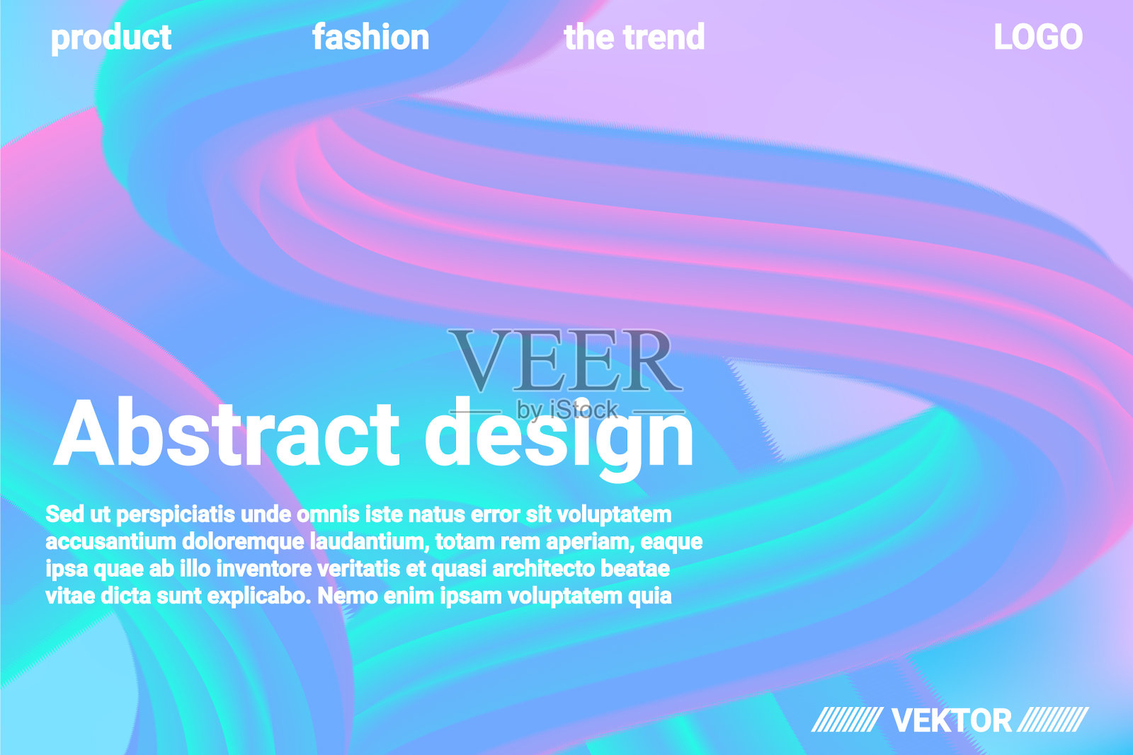 抽象液体流体颜色形状插画图片素材