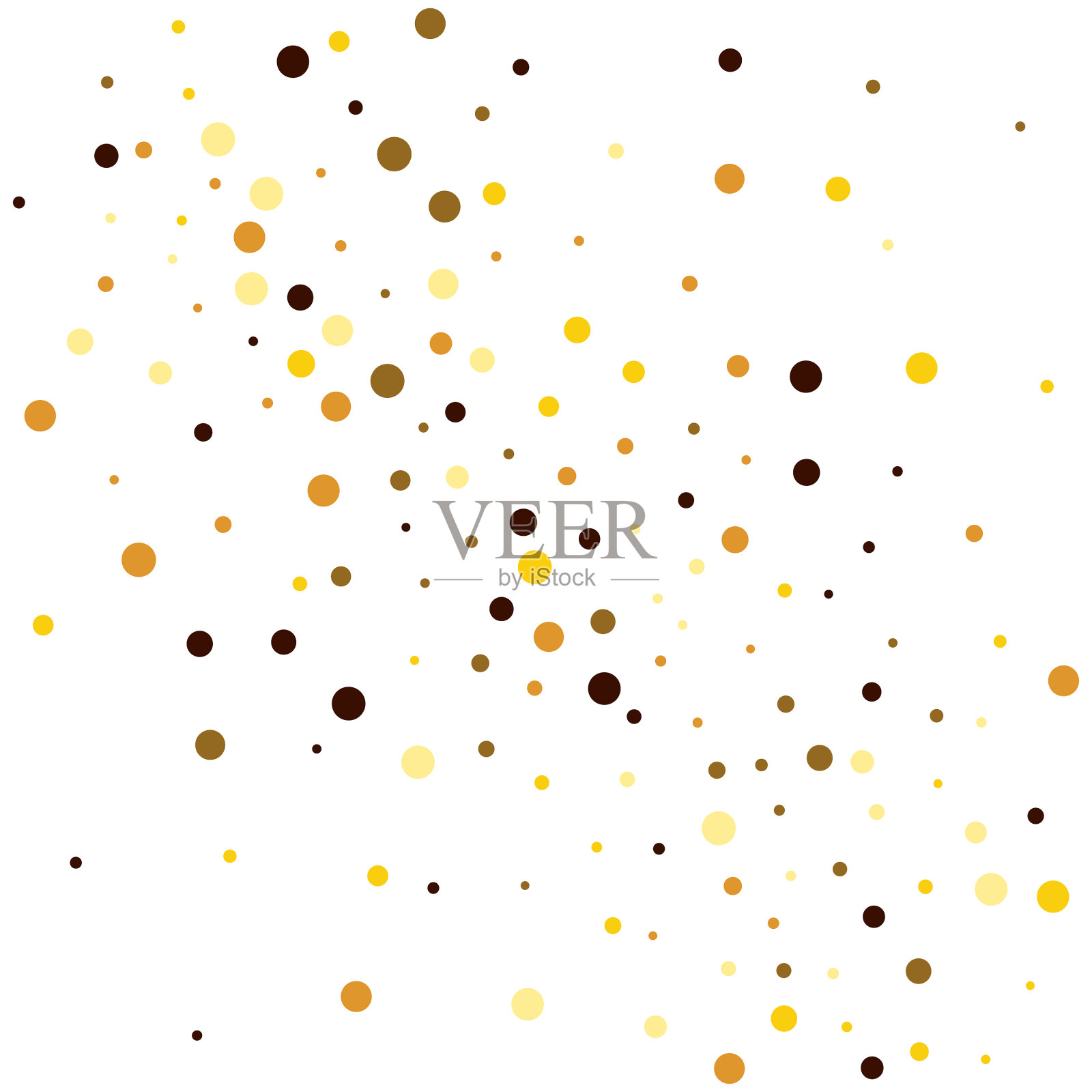 白色和金色图案抽象几何现代插画图片素材