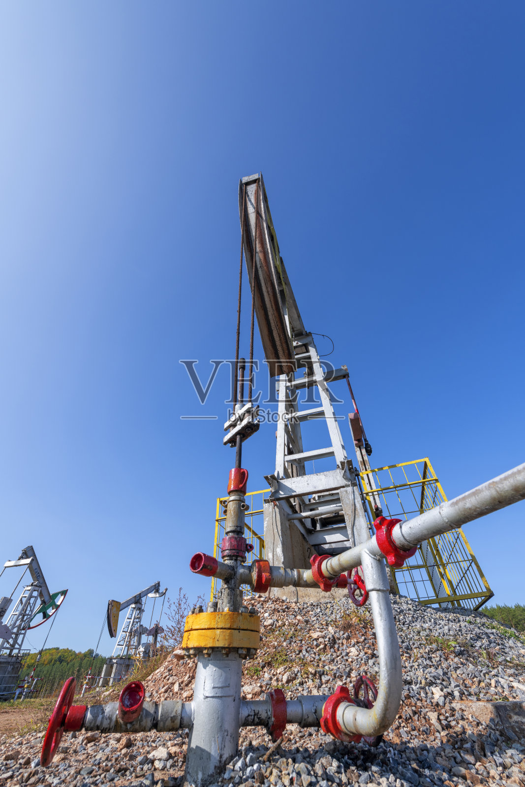 管道输送设备油田技术照片摄影图片