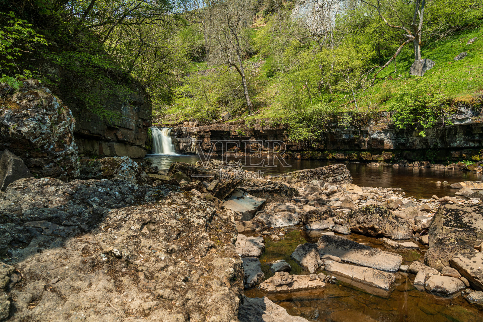 英国北约克郡的基斯顿部队照片摄影图片