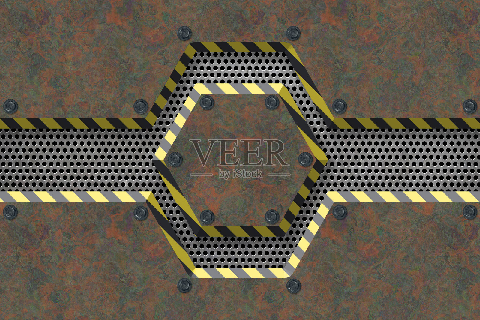 抽象金属质感工业背景。照片摄影图片