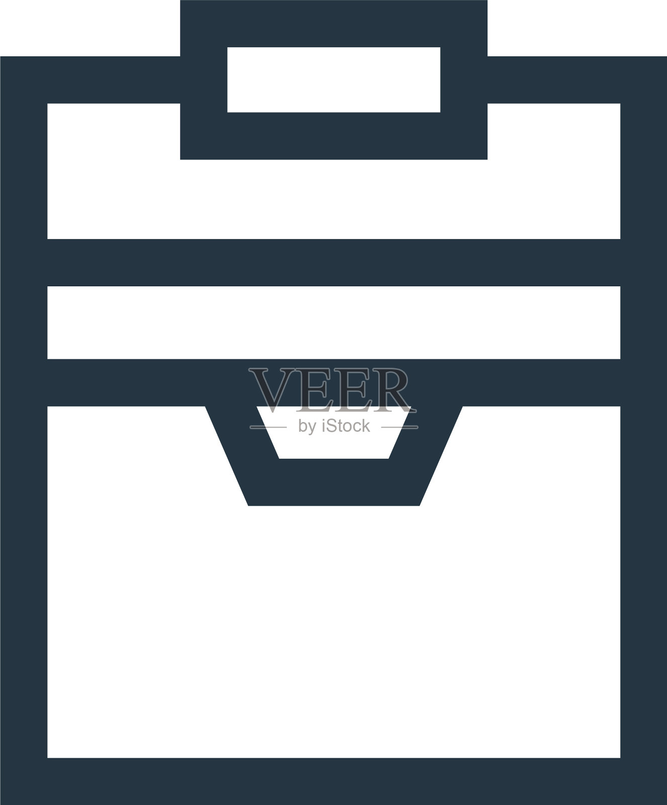 冷却器图标冷却器可编辑的行程冷却器线性图标素材